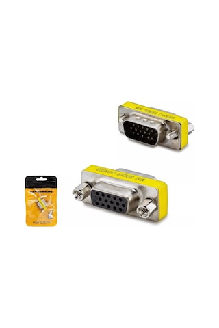 HADRON 15 Pin VGA ÇEVİRİCİ & Dönüştürücü DİŞİ - ERKEK (F/M)