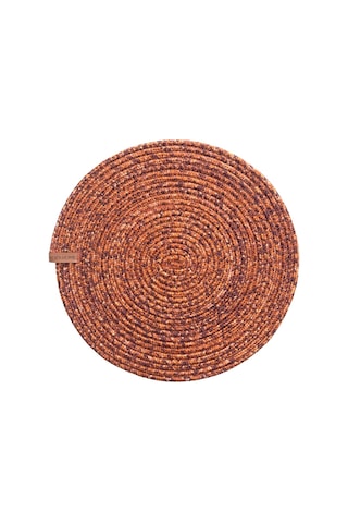 Koza Home Cesta El Yapımı Örgü Kiremit Supla 37x37 4028 Kiremit