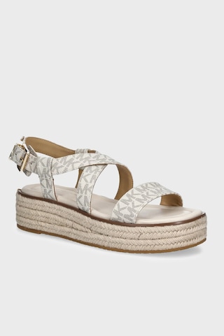 Michael Kors Bayan Sandalet 40s5lyfs1b 150 Ekru
