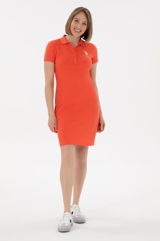 U.s. Polo Assn. Kadın Nar Çiçeği Elbise Örme 50280069-vr039 Nar Cıcegı Nar Çiçeği