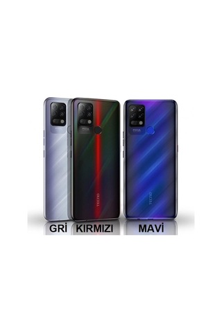 Tecno Pova Ld7 Kasa Arka Kapak Pil Kapağı - Kırmızı