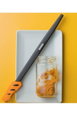 İnce Silikon Spatula Turuncu