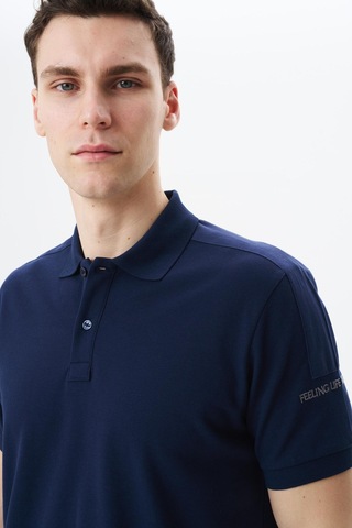 AR-MA Arma Erkek Regular Fit % 100 Pamuk Pike Polo Yaka Tişört Y29374355202 Lacivert-l1 Lacivert