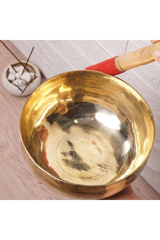 23 Cm El Yapımı Tibet Kasesi