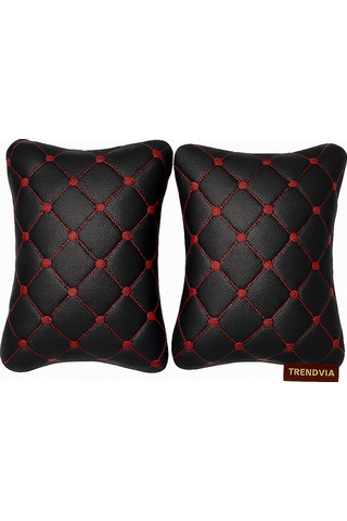 Tofaş Şahin Doğan Kartal Yüksek Ön Göğüs Bej-siyah Torpido Kılıfı / Siyah-kırmızı Boyun Yastığı