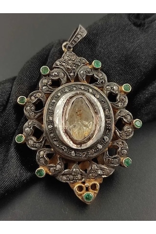 Polki Elmas Kolye Ucu 285