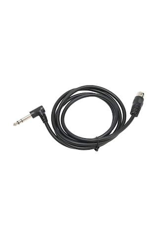 Yifomall 1.5m Mıdı Din 5pin Ve 6.35mm Erkek Bağlantı Kablosu - 90 Derece Eğimli, Dayanıklı, Elektronik Piyano Ve Klavye İçin Ses Aktarımı