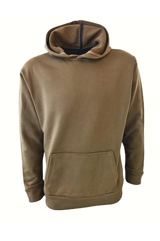 Coupon Kapüşonlu Sweatshirt - Kahve Rengi Kahverengi