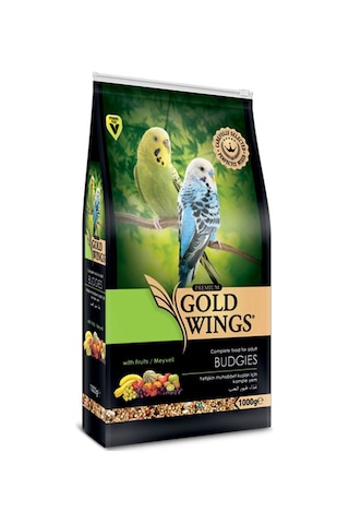 Gold Wings Premium Yetişkin Muhabbet Kuşu Yemi 1 KG