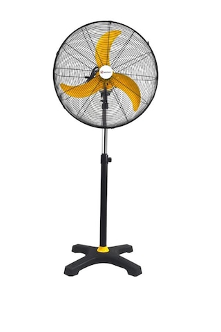 Muzeko Mzk-750 Mega Plus 30 Inç Sarı Kanatlı Sanayi Tipi Ayaklı V