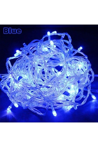 Pazariz Dekoratif 100 Led 10 Metre Animasyonlu Yılbaşı Süs Led Işık