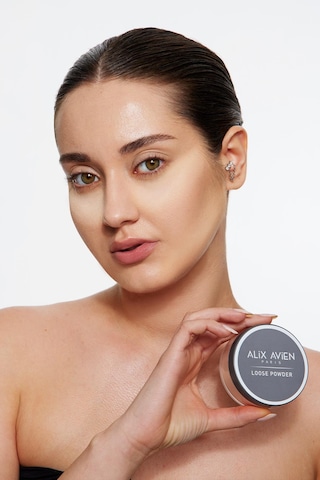 Alix Avien İpeksi Toz Pudra Sabitleyici Etki Mat Bitiş Loose Powder 01 Transparent 00