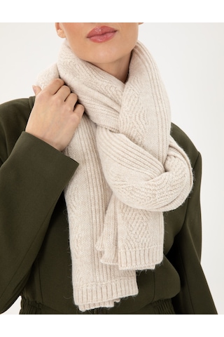 Pierre Cardin Kadın Ekru Kaşkol 50301061-vr019 Ekru