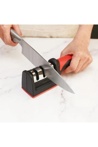 Sengenegel Profesyonel Bıçak Bileyici 3 Açılı Elmas Seramik Tungsten Çelik El Bıçakları Bileme