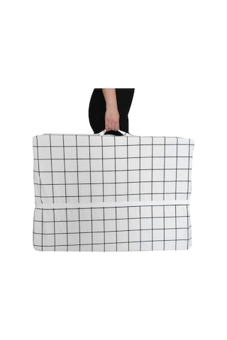 Viphomeconcept Katlanır Yer Yatağı Sünger Yatak Beyaz Pano 80X180 Cm-7 Cm