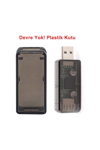 Plastik USB Adum Devre Kutusu Şeffaf Elektronik Proje Ürün Adum3