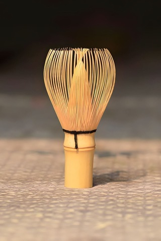 Shiratake Bambu Matcha Çayı Karıştırıcı Fırça Bamboo Whisk Köpürtücü Mt207 Ahşap