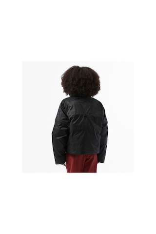 Rains Kevo Short Puffer Kadın Siyah Mont Düz 17030 Siyah