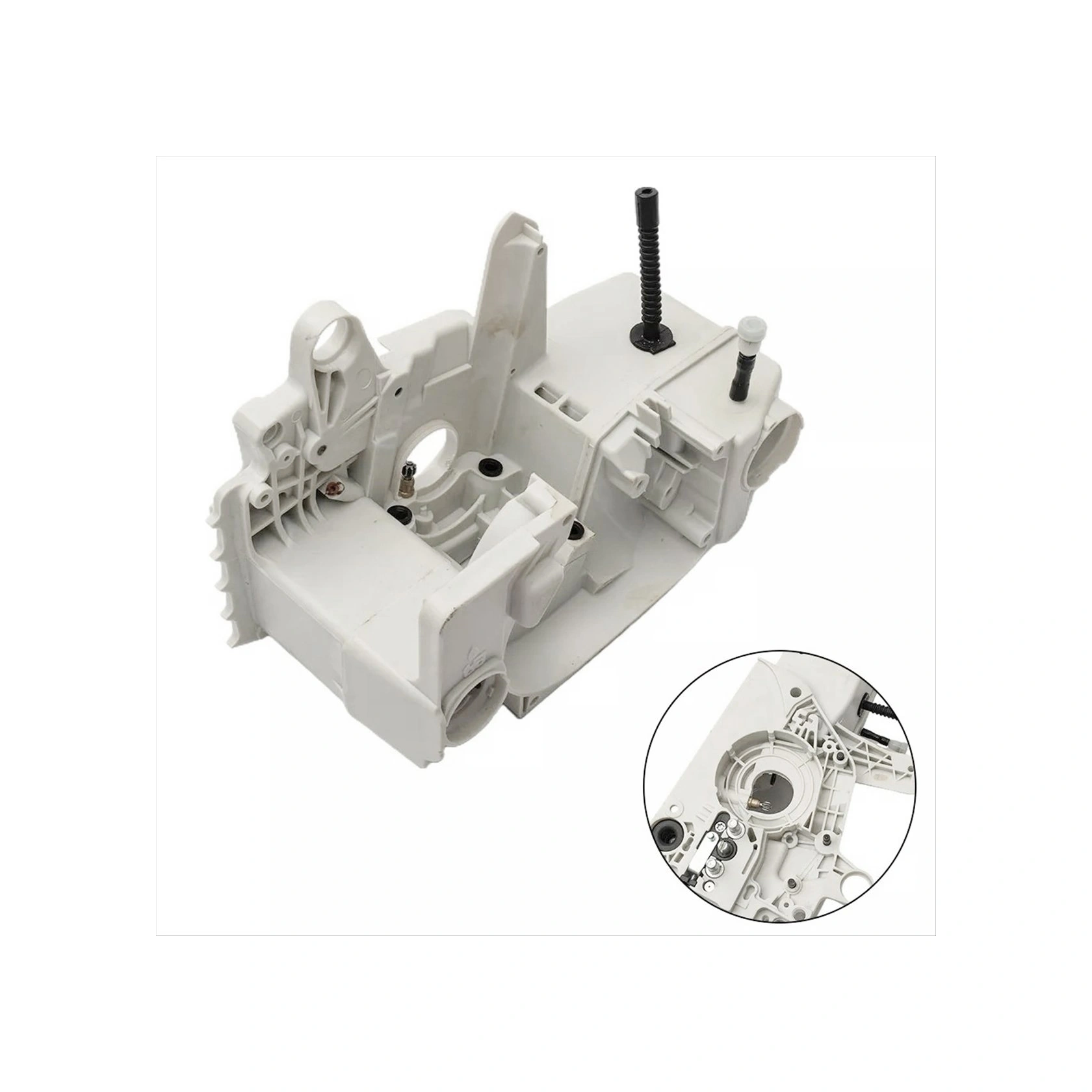 Xurunkeji Stıhl 021 023 025 Ms210 Ms230 Ms250 Çim Biçme Makinesi İçin Motorlu Testere Karter Parçaları Motor Muhafazası Yakıt Deposu Aksesuarları