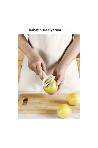 Jian Fan Modern Şık Tasarımlı 420 Paslanmaz Çelik Mutfak Araçları 5'li Set Yeşil Yeşil