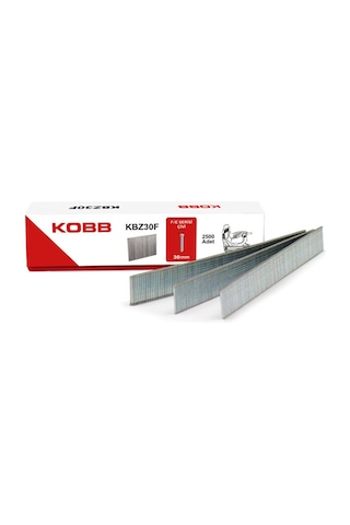 Kobb Kbz30f 30mm 2500 Adet F/e/j/8 Serisi Ağır Hizmet Tipi Kesik Başlı Çivi