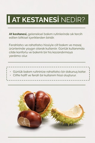 At Kestanesı Özlü Masaj Jelı 500 Ml