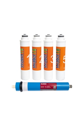Sulook Waterlife Filtre 5 'li Lg Mebran Set Waterlife Su Arıtma Filtresi