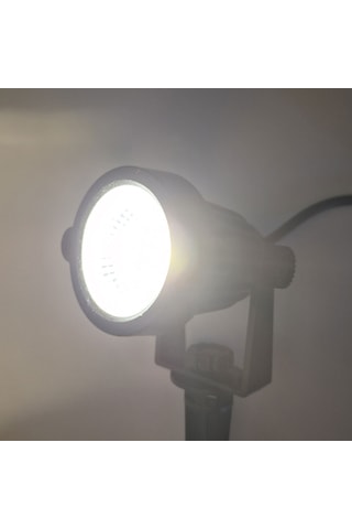 Spot Çime Saplamalı Ledli Bahçe Armatürü 220v Amber