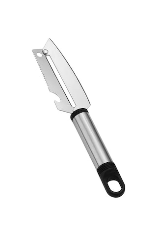 Cbtx Çok Fonksiyonlu Paslanmaz Çelik Soyma Bıçağı Ev Meyve Ve Sebze Kazıyıcı Şişe Açacağı Abanoz Saplı