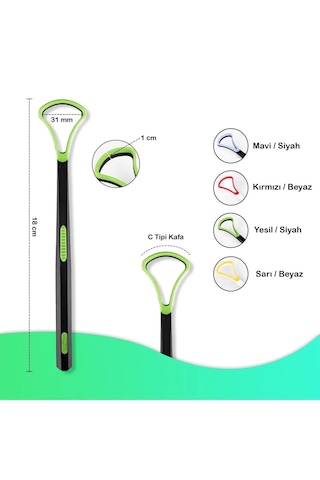 İbrush Dil Temizleme Seti 4'lü