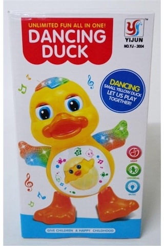 Can Oyuncak Dans Eden Pilli Ördek - Hareketli Işıklı Sesli Şarkı Söyleyen