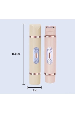 Pazly Ve Tüy Şarjlı Epilatör Koltuk Geeroyoo Renkli Makinesi Çift Bikini Bacak Altı Alma - Ah Çok Renkli Çok Renkli