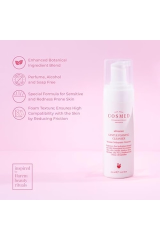 Tr Hassas Ve Kızarıklığa Eğilimli Ciltler İçin Nazik Köpük Temizleyici - Yüz Temizleme Köpüğü 150 Ml