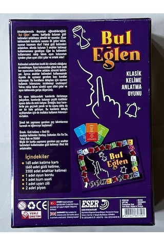 Eser Bul Eğlen Grup Oyunu
