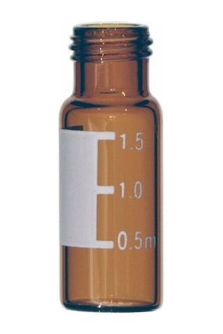 Borox Cam Vial Vida Kapaklı N9 - Amber 2 ML 100 Adet