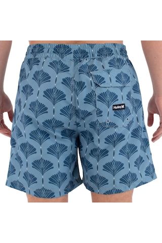 Hurley Hurley Volley Icon Printing Press Arbore Erkek Astarsız Boardshort 2241 Mavi