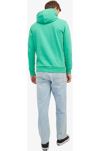 Jack & Jones Kapüşonlu Yeşil Erkek Sweatshirt 12244219 001