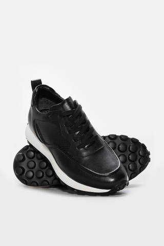 FAST STEP Hakiki Deri Erkek Casual Ayakkabı 245ma2414-2 Siyah