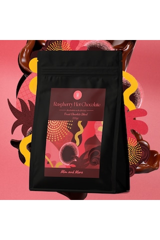 Mim And More Ahududulu Sıcak Çikolata Raspberry Hot Chocolate 200 G