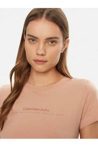 Calvin Klein Calvın Kleın Kadın T-shırt J20j224990-tgw J20j224990-tgw Pembe Pembe