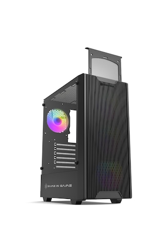 Game İn Game Pony 600w 4x12cm Argb Fan Mesh Panel Temper Atx Kasa