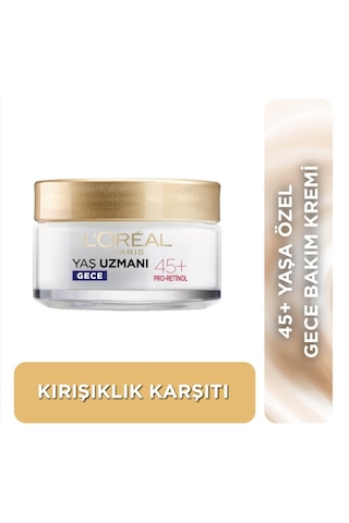 Loreal Paris  45+    Gece Kremi 50 Ml