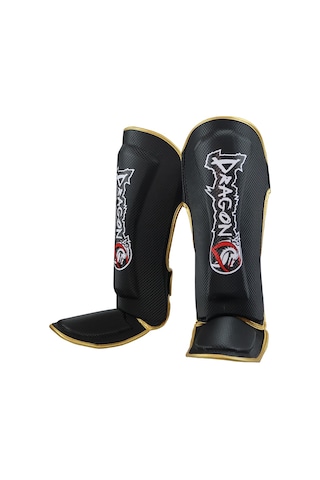Dragondo 40719-p Muaythai Kaval Ayak Koruyucu 1125 Siyah Kaval Koruyucu Siyah