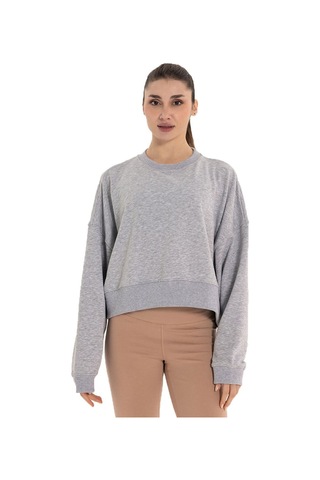 Inguz Oversize Sweatshirt Gri