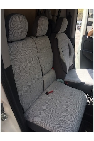 Fiat Doblo Cargo 2015-2021 Koltuk Kılıfı 2+1 Araca Özel 1. Kalite (139314288)