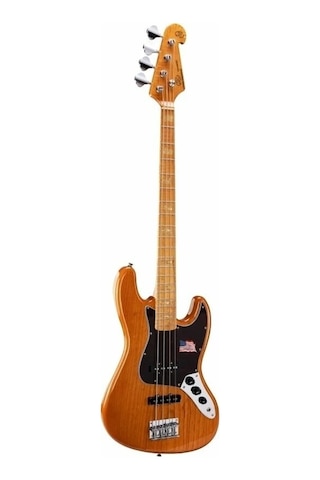 Sx Sjbltd4 4-telli Bas Gitar Vintage Natural