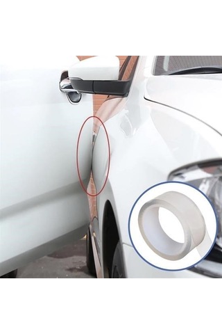 Buffer Şeffaf Su Geçirmeyen Dayanıklı Kolay Yapışan Çizilmeye Dayanıklı Oto Darbe Koruyucu Bant Mavi