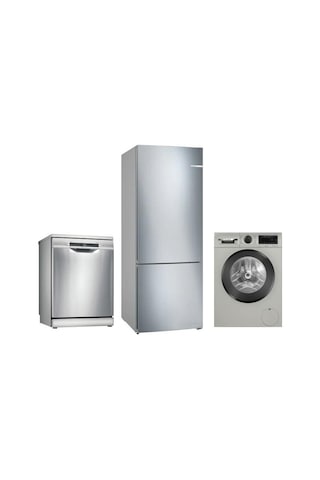 Bosch KGN55VIE0N-WGA242ZXTR-SMS4IKI51T 3'lü Çeyiz Paketi