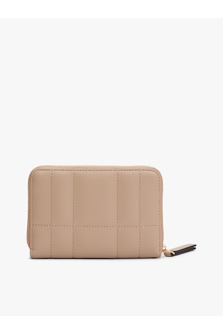 Tommy Hilfiger Th Femınıne Med Za Kadın Bej Cüzdan - Aw0aw17476 Bej