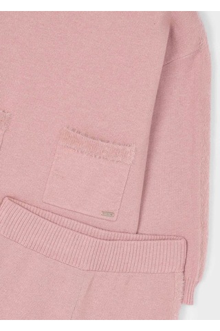 Mayoral Kız Çocuk Triko Takım 4580 Pudra